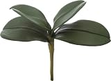 ポピー 造花 コチョウランリーフ M 全長21cm・幅25cm・葉長11～14cm・葉径6.5～7cm コチョウランリーフM全長21cm・幅25cm・葉長11～14cm・葉径6.5～7cm 【4点】