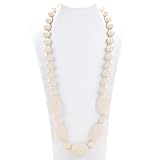 Consider It Maid Silicone Teething Necklace for Mom to Wear - FREE E-BOOK - BPA FREE and FDA Approve