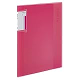コクヨ クリヤーブック ノビータ (固定式) A4 40ポケット ピンク ラ-NV40P 【まとめ買い5冊セット】