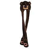 NFL Chicago Bears 2012マスコットLong Thematic帽子、ワンサイズ、ブルー