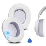 Geekria イヤーパッド Sport 特厚互換性 パッドスティールシリーズ SteelSeries Arctis Nova Pro Wireless/Nova Elite ヘッドホンに対応 パッド イヤー/イヤーカップ 冷却ジェル(グレー/ホワイト)