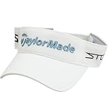[テーラーメイド] W ウィンターツアーバイザー ホワイト/ブルー サイズフリー(55～57cm) バイザー 23FW TL044