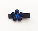 Baby Deer Clips ヘアクリップ for ベビー キッズ おはな (ネイビー)