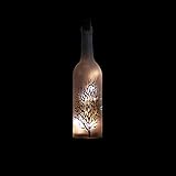 夜ライトレトロFireツリーシルバーFlower SkyワインボトルAmbiance LEDキャビネットXuan Guangライト寝室Romantic Atmosphereボタン暖かいライトFiref