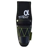 （まとめ）電工ポケット WAIST GEAR 【ペンチ差し×5セット】 グリーン（緑） マーベル MDP-85AG