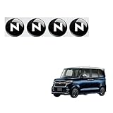 CHAOBA N-BOX 車のドアロックステッカー、車のドアキーホールプロテクター - 車の外装ロックキーホールパッチ4個、車のロックロックアイパッチ4個 - 車の外装ロックキーホールステッカー、車の装飾 (N-BOX)