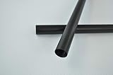 Wh-shop-CFRP 3Kカーボンパイプ 中空チューブ 炭素繊維 内径10mm x 外径12mm x 長さ1000mm 壁の厚さ1.0mm 3K平織マット表面/綾織、マット表面/綾織 光沢のある表面 (2本 内径10m x 外径12mm x 長さ1000mm 3K平織マット表面)