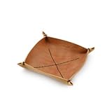 Semicolon by KAKURA/革トレイ　スクエアS　アンティークブラウン