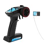 RCトランスミッター、3チャンネルRCラジオシステム送信機と受信機、RCクローラー、ドリフト、バッシュ、バギーカー、ボート用2.4Ghz RFリモートラジオコントローラー
