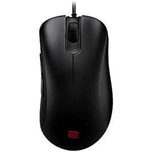 BenQゲーミングマウス ZOWIE EC2(ブラック/3360センサー/光学式/USB有線/ドライバーソフト不要/4段階DPI/5ボタン/右利き用/90g/中サイズ)