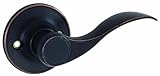 Design House 700617 Springdale Dummy Door Handle, Reversible for Left or Right Handed Doors, Oil Rub