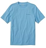 [エルエルビーン] メンズ ジャパン・フィット ケアフリー・アンシュリンカブル・ティ、半袖 XL Blue Ridge/OT Since 1912 ブルー １０００２２６８２８