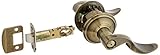 Schlage F40VAVA609 Avanti Privacy Lever, Antique Brass [並行輸入品]