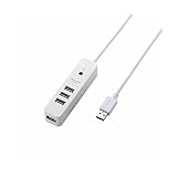エレコム USB3.0ハブ（4ポートマグネット付き） U3H-T410SWH ds-1342948