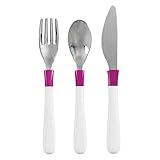 OXO Tot Cutlery Set for Big Kids Pink (4 Pack) [並行輸入品]