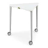 コクヨ   テーブル フィットミー MT-FMT87PAW 三角形 ホワイト