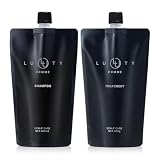 LUTY メンズ スカルプ シャンプー トリートメント セット 頭皮ケア 男性用 オム 美容室専売品 各500ml