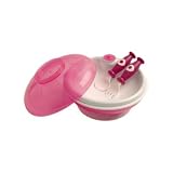 dBb Remond 211003 Stay Warm Plate and Cutlery Fork and Spoon Pink by dBb Remond