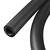 uxcell フォームチューブ 20 mm内径 30 mm外径 2 M長さ チューブカバー ハンドルグリップサポートパイプ断熱材用 ブラック