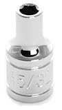 パフォーマンスツールクロムドライブポイントソケット 1/4" Drive 6-Point Socket, 5/32" W36005