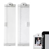 PAVIKE モニターメモボード （2個セット）パソコンモニター用メモボード パソコン モニター用メッセージボード パソコン用 ディスプレイ 付箋 メモ スマホホルダー付 便箋版 パソコン便箋版 付箋 貼り付けボード 仕事 事務所 自宅 学用品 左右側兼用