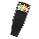 P Prettyia 電磁波検出器 　ユーザーマニュアル　KII EMFメーターデジタル　LCD　電磁放射検出センサー