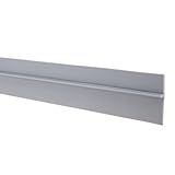 uxcell ドアストリップ 自己粘着ドアブラシ 18mm高さ 1000x36mm グレー ドアボトムストリップ