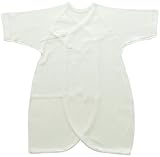 ベビーストーリー スムース コンビ肌着 50cm ~ 60cm 白 T20048 日本製