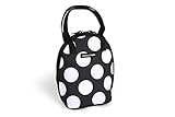 ハンナフラ(Hanna Hula) 保温保冷 ツインマグポーチ ブラックドット