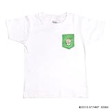 ホークス×はなかっぱ ポケット付きTシャツ(子供用) (110cm, ホワイト)