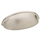 Franklin Brass P34702-SN-B 3" Contemporary Bin Cup Drawer Handle Pull, Satin Nickel, 25-Pack [並行輸入品]