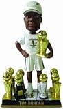 Tim Duncan ( San Antonio Spurs )ベース( 2014 Tシャツ/帽子) 3 x 5 x Champ NBA Finals MVP Trophy Bobble Head E