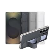Galaxy S25 Ultra Standing Grip Case 純正 スタンディング グリップ ケース EF-GS938 海外純正品 [並行輸入品] Melon Family スマホクリーナーセット (ブラック)