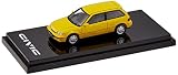 HJ64 1/64 ホンダ CIVIC (EF9) SiR II イエロー (カスタムカラー) 完成品 HJ641031AY