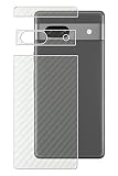 ClearView Google Pixel 7a用【 カーボン調 クリア 】背面 保護 フィルム 日本製