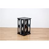 NF-02BK（0.5）CD＆DVDラック 2段 ブラック【代引不可】