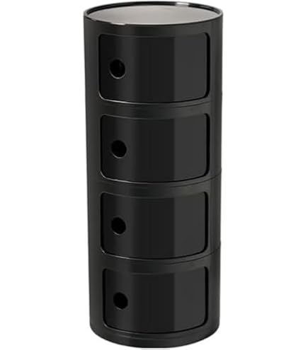 Amazon｜Kartell コンポニビリ3 ブラック φ32/H58.5cm SFNT-K4967-09