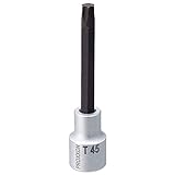 プロクソン(PROXXON) トルクスビットソケット 1/2" ロング(100mm) T45 No.83496