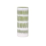 IMAX 65448 Adalaide Etched Vase, Small, White [並行輸入品]