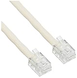 サンワサプライ シールド付ツイストモジュラーケーブル アイボリー 10m TEL-ST-10N2