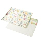 DREAM STYLE プレイマット 赤ちゃん 折りたたみ 180×150×2cm 厚手 安全検査済み ベビーマット 防水 防音 ベビープレイマット 滑り止め おしゃれ ベビー 出産祝い 一枚入り (180*150*2CM,エルフモデルです)