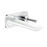 Hansgrohe(ハンスグローエ) プラビダ シングルレバー壁付式洗面混合水栓165(クロム&ホワイト) (ハンスグローエ ジャパン公式・日本規格適合品)