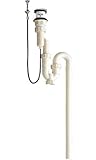 三栄水栓[SANEI]　洗面用品　洗面器トラップ　洗髪排水栓付Sトラップ　【H772-38】