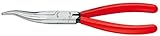 Knipex 3831200 Long Nose Pliers without Cutter S Shape 8 Inch [並行輸入品]