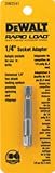 DEWALT DW2541 1/4-Inch Hex Drive to 1/4-Inch Socket Adapter [並行輸入品]