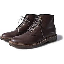 Amazon | [オールデン] 革靴 プレーン トゥ ブーツ PLAIN TOE