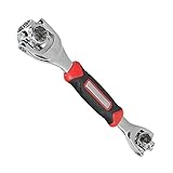 Itisyou 52in1 万能ソケット 万能レンチ 多機能レンチ 便利工具 車 バイク メンテナンス 修理 DIY 工具 360度ヘッド回転