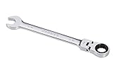 Sunex 993118 9/16-Inch V-Groove Flex Head Combination Ratcheting Wrench [並行輸入品]
