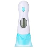 ベビー体温計　非接触式　検温計　1秒検温　おでこ　耳　室内温度　操作簡単　時間表示