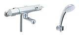 LIXIL(リクシル) INAX サーモスタット付シャワーバス水栓 クロマーレ エコフルスプレーシャワー(メッキ仕様) BF-HB147TSC